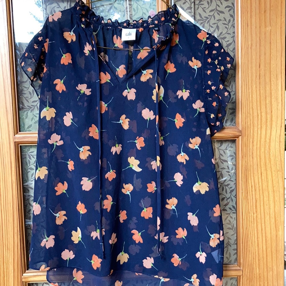 Navy Blue sleeveless top